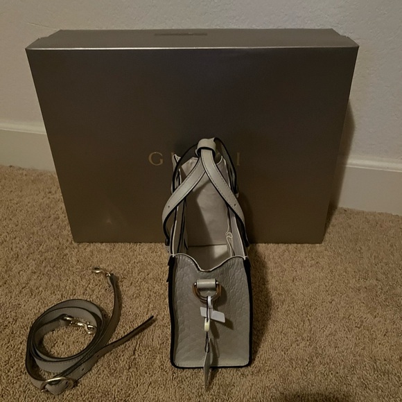 Micro Guccisima 2-way box tote bag.  Box is not included. - Picture 5 of 10